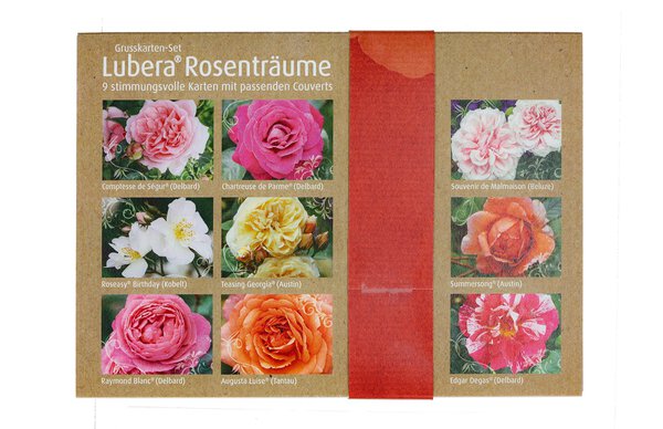 Rosenkarten Serie Die schnsten Rosen von Lubera